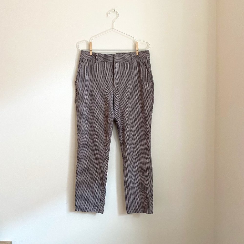 GAP Gingham Ankle Business Casual Pants in Women's Size 10